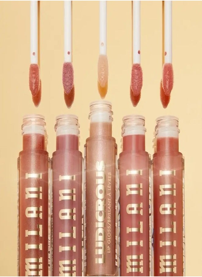 Milani Ludicrous Lip Gloss - Give Lips a Moisturizing Glossy 3d Shine - Semi Charmed 190