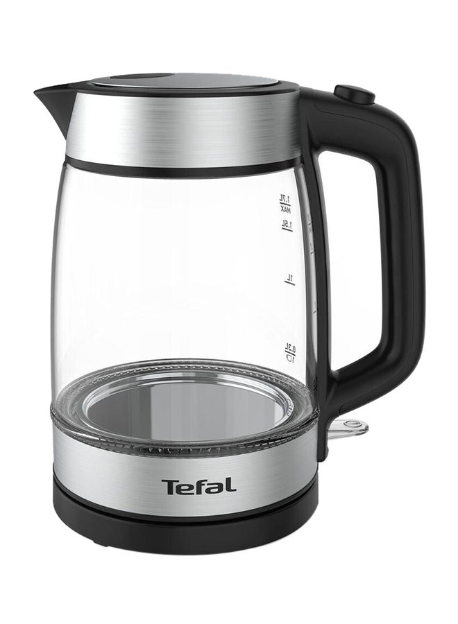 Glass Kettle 1.7 L 2200 W KI700827 Glass Black