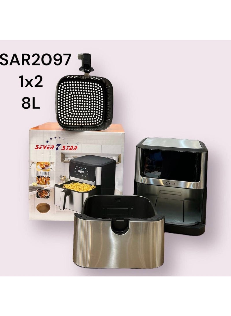 Universal electric oven digital display commercial chicken 8 liter deep fryer Air Fryer Digital Control