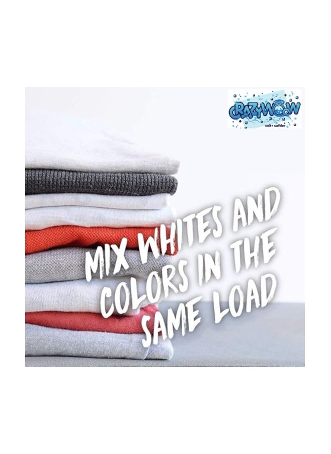 CrazyWoow Color Catchers Sheets 90 Sheets for  Laundry, Allow Mixed Washes, Prevent  Color Runs, and Maintain Original Color of  Clothing