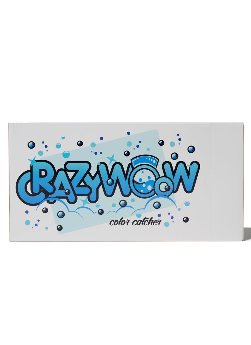 CrazyWoow Color Catchers Sheets 90 Sheets for  Laundry, Allow Mixed Washes, Prevent  Color Runs, and Maintain Original Color of  Clothing