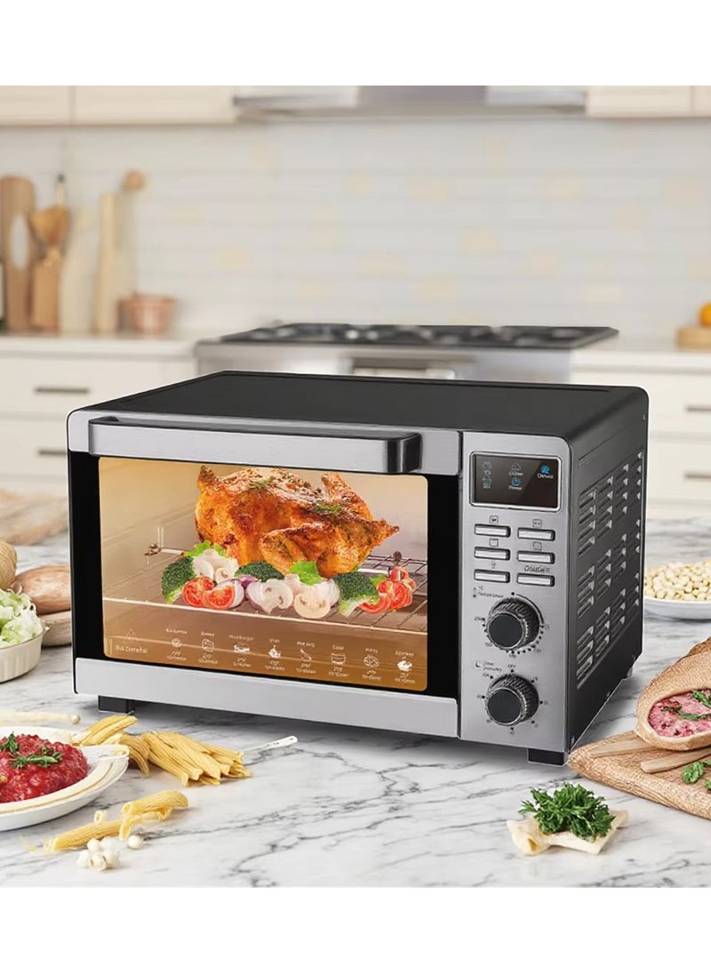 Convection Stainless Steel Electric Ovens Bakery Baking Electric Toaster Oven random color available