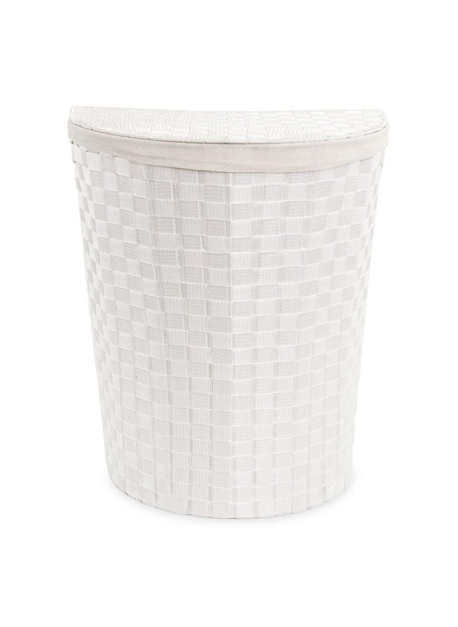 Rnd Rattan Bsk 49.532.558.8Wht