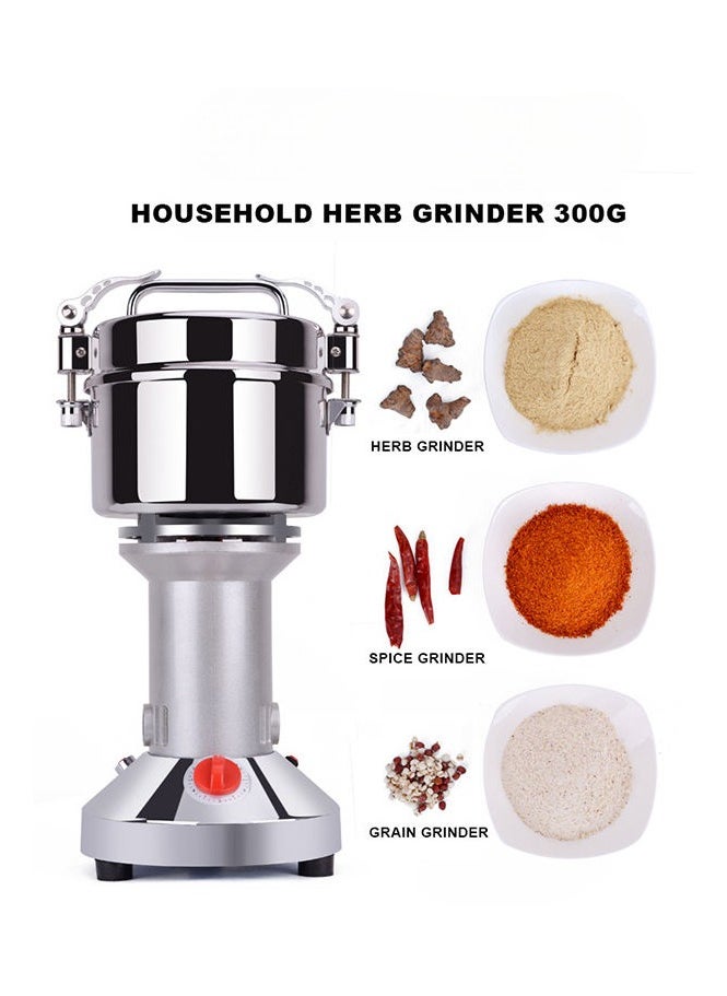 Mini Home grinder coffee, spice, nuts, Flour Mill Machinery Stainless Steel Electric Grain Grinder 300g