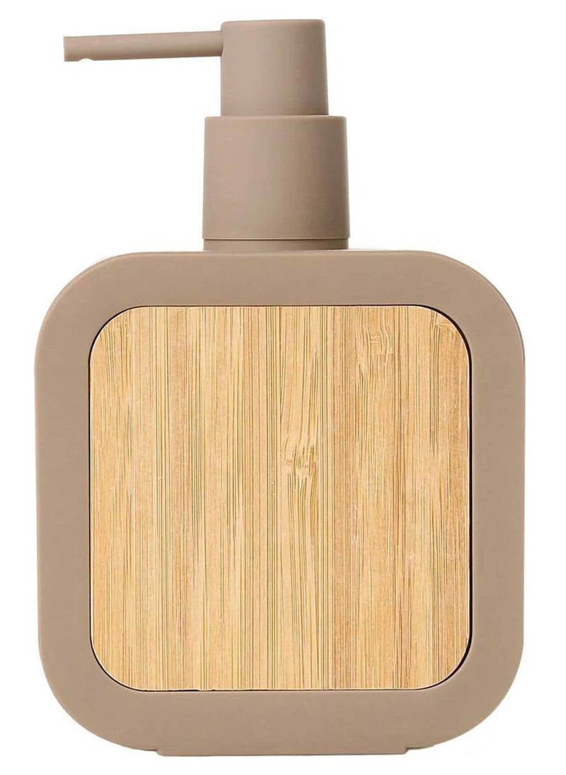 Soap Dispenser 390ML Empty for Shampoo Lotion Makeup Liquid Bath Brown|Bath |Soap Dishes & Dispensers| 1 Soap Dispenser