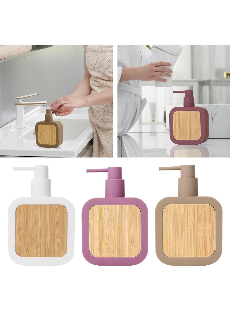 Soap Dispenser 390ML Empty for Shampoo Lotion Makeup Liquid Bath Cream White|Bath |Soap Dishes & Dispensers| 1 Soap Dispenser