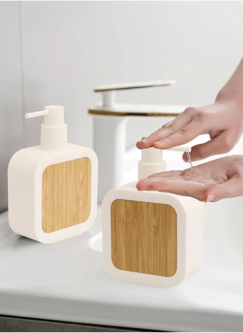 Soap Dispenser 390ML Empty for Shampoo Lotion Makeup Liquid Bath Cream White|Bath |Soap Dishes & Dispensers| 1 Soap Dispenser