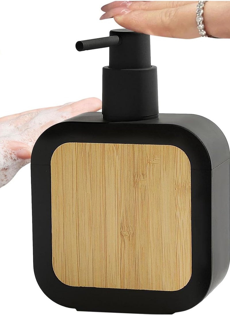 Soap Dispenser 390ML Empty for Shampoo Lotion Makeup Liquid Bath Black|Bath |Soap Dishes & Dispensers| 1 Soap Dispenser