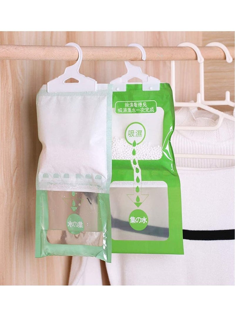 15 Pack Drying Agent Moisture Absorber Bags Hanging Closet Dehumidifier Bags Anti Mold Desiccant Bags Humidity Packs Wardrobe Dehumidifier for Closet Safe Cars Wardrobes and Basement