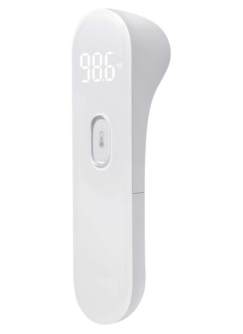 No-Touch Forehead Thermometer, Infrared Digital Thermometer for Adults, Kids and Babies, Touchless, Accurate and Hygienic with Large LED Display, Quiet Vibration