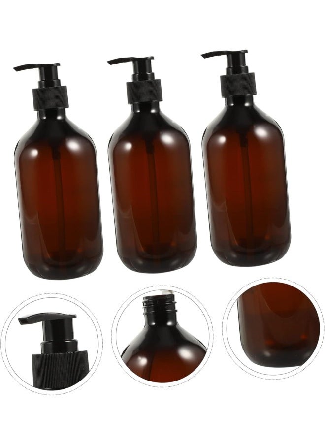 12 Pcs Dispensing Lotion Bottle Refillable Shampoo and Conditioner Bottles Hand Soap Container Travel Refillable Shower-Gel Dispenser Body Filling Pump The Pet