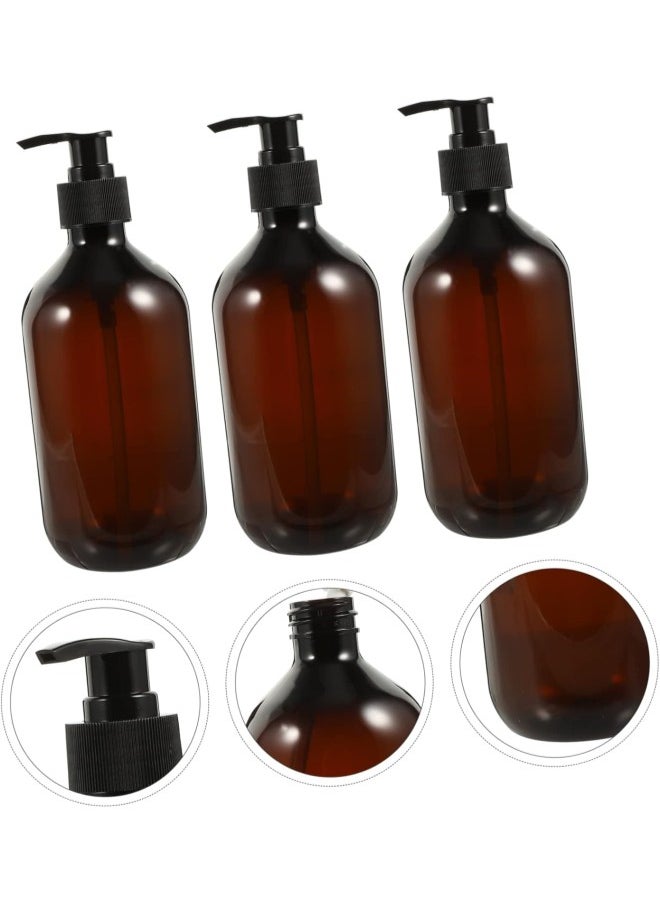 15 Pcs Dispensing Lotion Bottle Shampoo Pump Bottle Shampoo and Conditioner Bottles Apothecary Dispenser Plastic Shampoo Bottles Press-Type Lotion Bottle Body Cream Travel The Pet