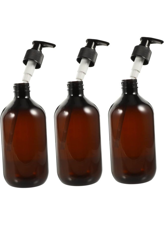 15 Pcs Dispensing Lotion Bottle Shampoo Pump Bottle Shampoo and Conditioner Bottles Apothecary Dispenser Plastic Shampoo Bottles Press-Type Lotion Bottle Body Cream Travel The Pet