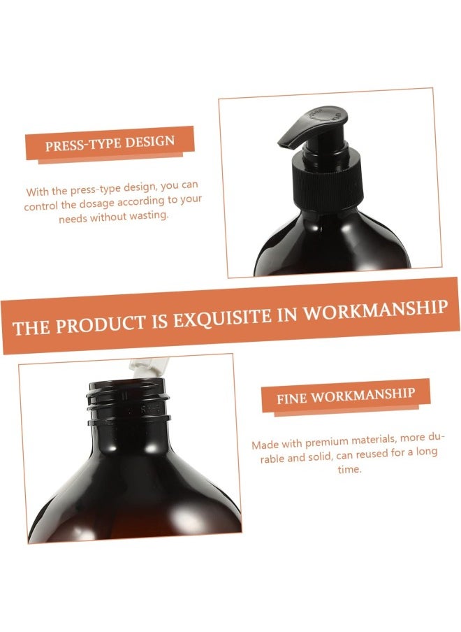 15 Pcs Dispensing Lotion Bottle Shampoo Pump Bottle Shampoo and Conditioner Bottles Apothecary Dispenser Plastic Shampoo Bottles Press-Type Lotion Bottle Body Cream Travel The Pet