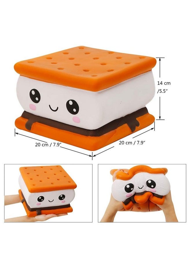 Jumbo Squishys Toy Smore Food-7.9