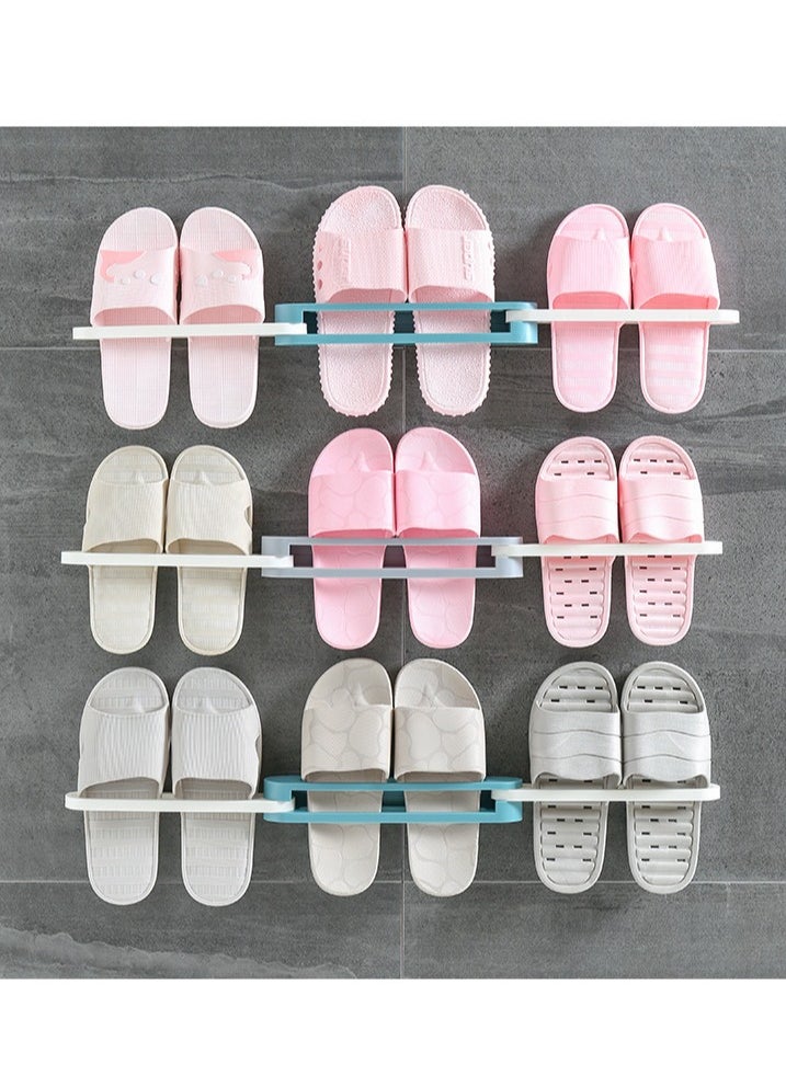 Bathroom slipper rack