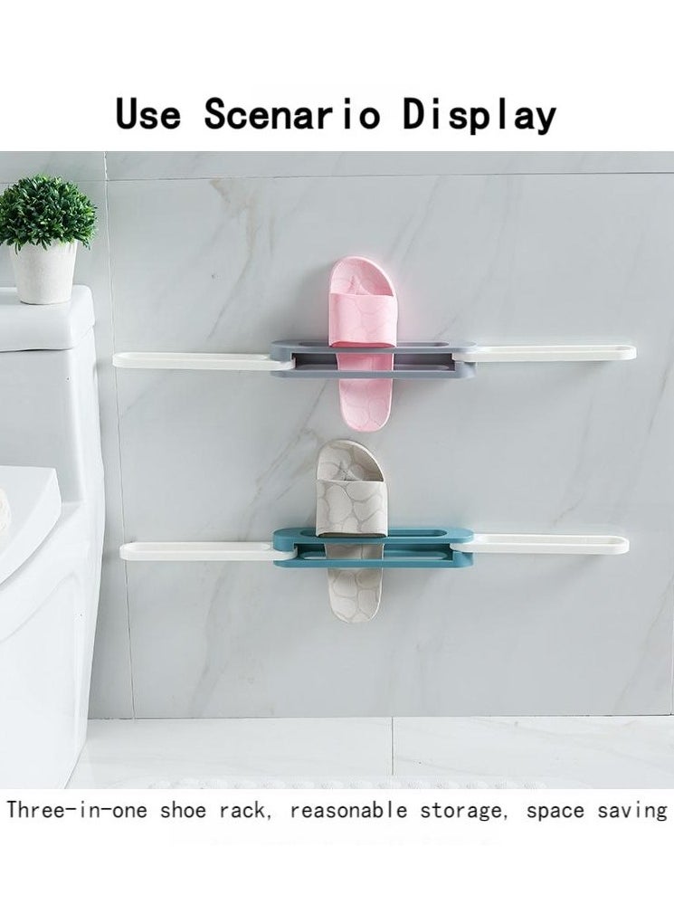 Bathroom slipper rack