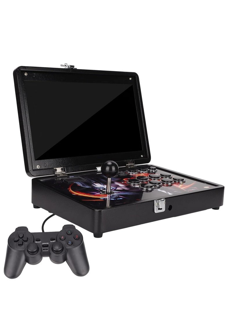 Games Arcade Game Console, 10600 Games Installed, Support 3D 2D Games 14 Inch 1280x720 Portable Multi Functional Metal Case Game Machine