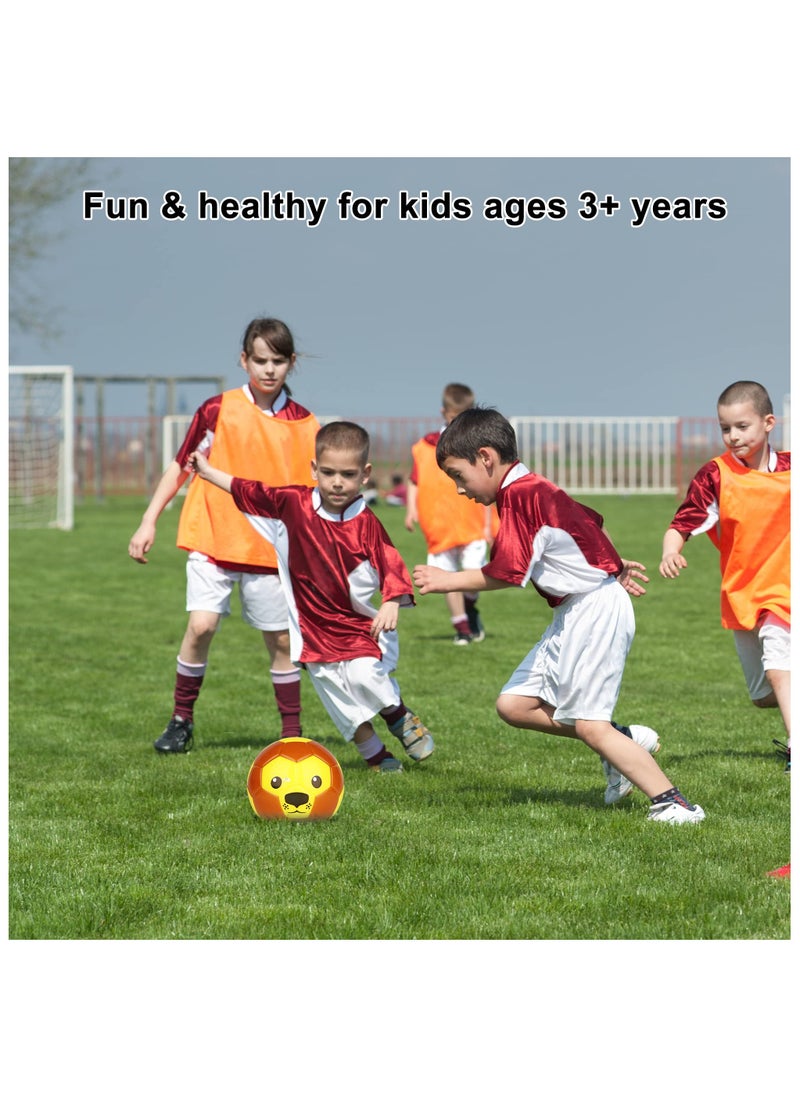 Parent-Child Interactive Soft Foam Bouncy Soccer Ball Sports Toy