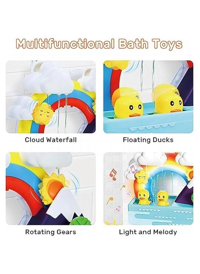 Bath Duck Toy with Light and Music, Toddlers Bathtub Toy, Baby Shower Toy