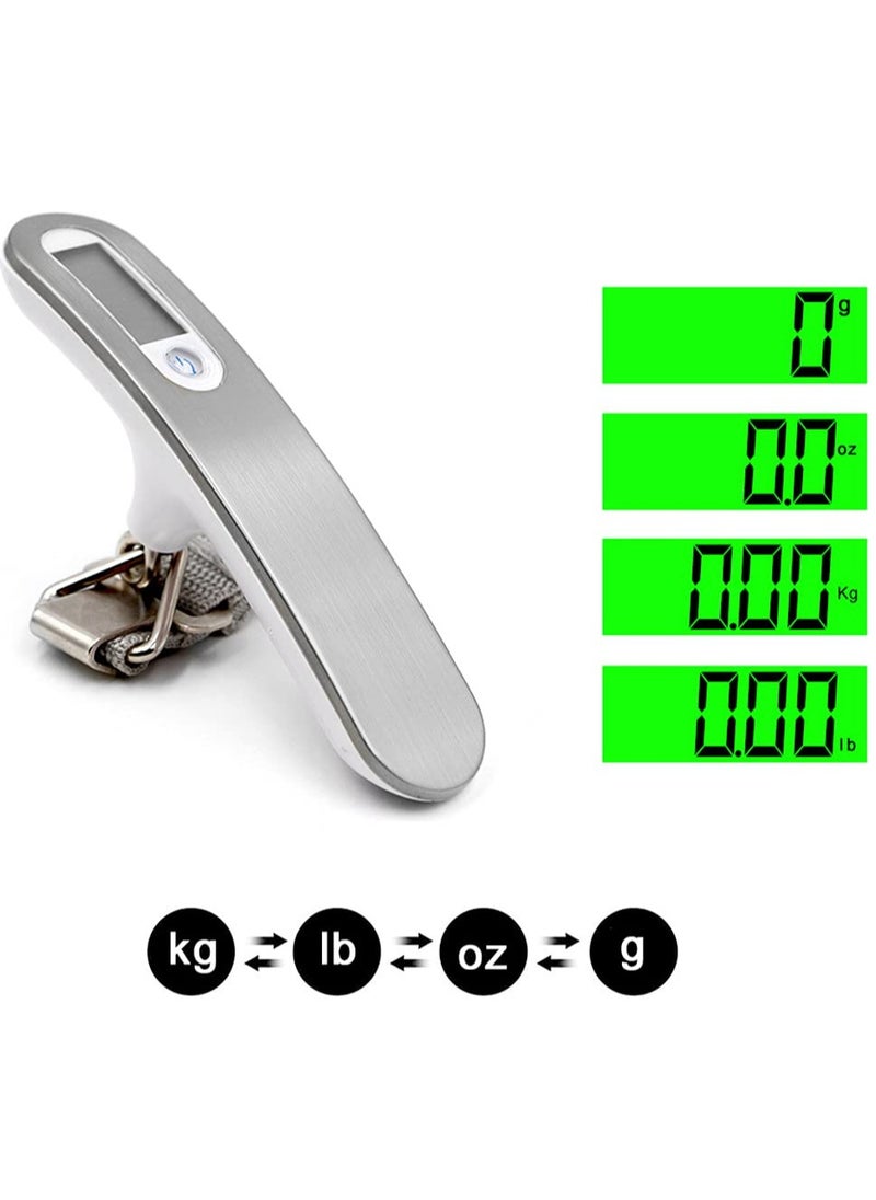 Luggage Scale High Precision Digital luggage weight scale, Backlight Hanging Luggage Scale for suitcases, Portable Scale, MAX 110lb/50kg Suitcase Scale for Travel, Travel Accessories and Gifts