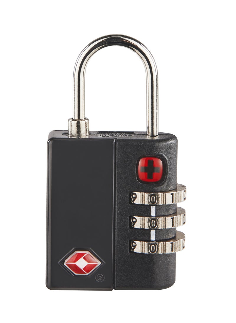 3-Dial Lock Tsa Black - 604563