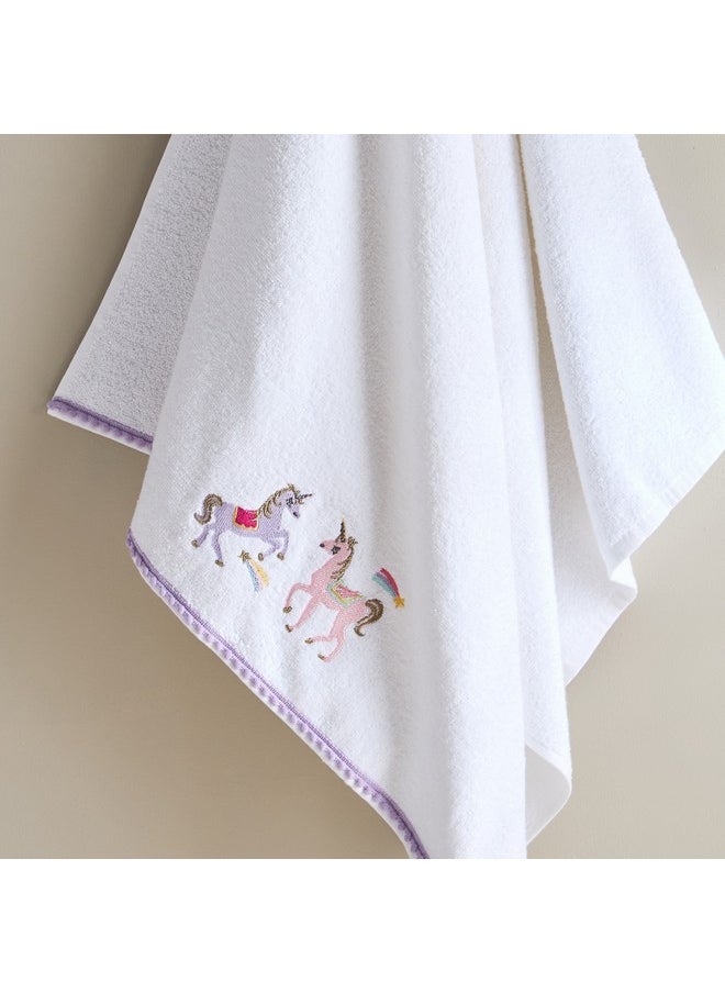 Grace Meadows Unicorn Kids Turkish Cotton Bath Towel 65 x 136 cm