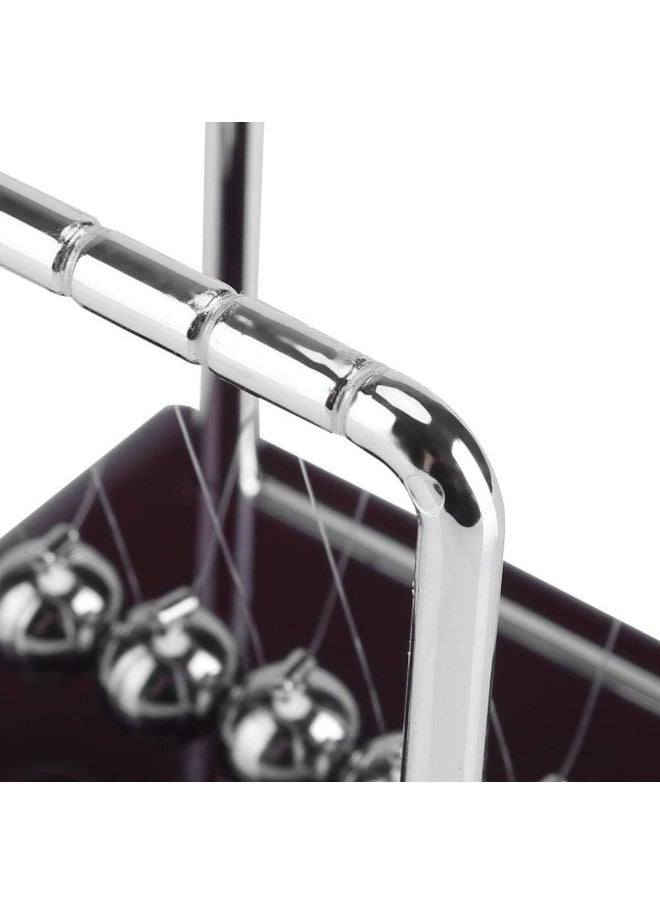 Newtons Cradle Magnetic Ball,Steel Balance Swinging Magnetic Ball Cradle Physics Science Pendulum Desk Fun Toy Gift Desk Table Decor