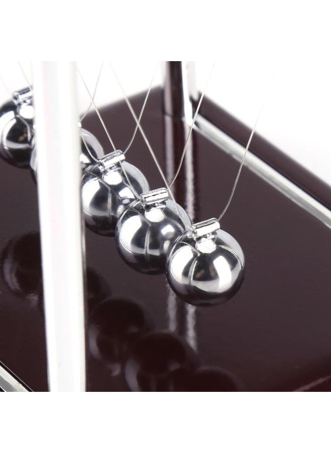 Newtons Cradle Magnetic Ball,Steel Balance Swinging Magnetic Ball Cradle Physics Science Pendulum Desk Fun Toy Gift Desk Table Decor