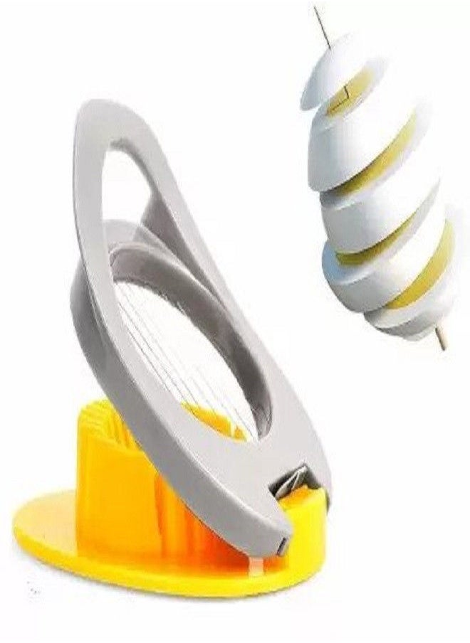 CLASSY TOUCH Egg Cutter Boiled Egg Slicer