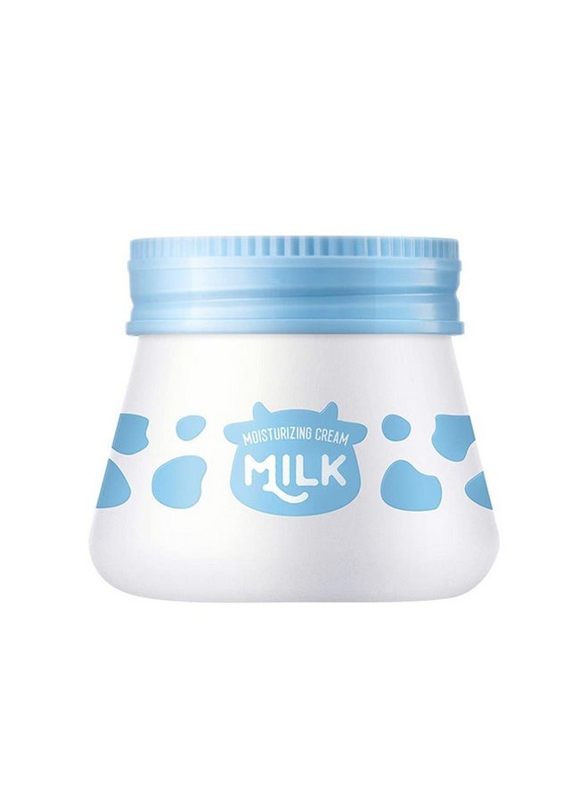 Face Milk Cream Moisturizing Nourish Skin, Repair Face Moisturizer To Hydrating & Smooth Dry Skin, Firm And Brighten Skin, Day And Night Cream For Girl Women Beauty Skin Daily Care Milk Facial Cream