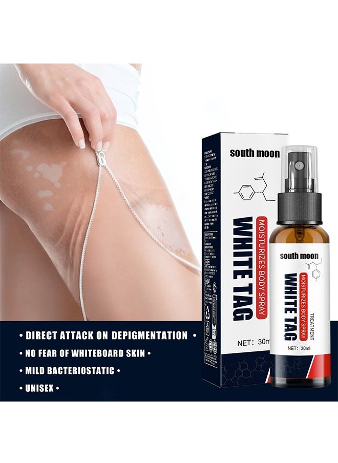 Treatment Moisturizes Body Spray White Tag,White Tag Spot Remover Spray Vitiligo Ointment, For Skin Vitiligo, Vitiligo Care Cream For Reduce White Spots Repair Spray 30ml