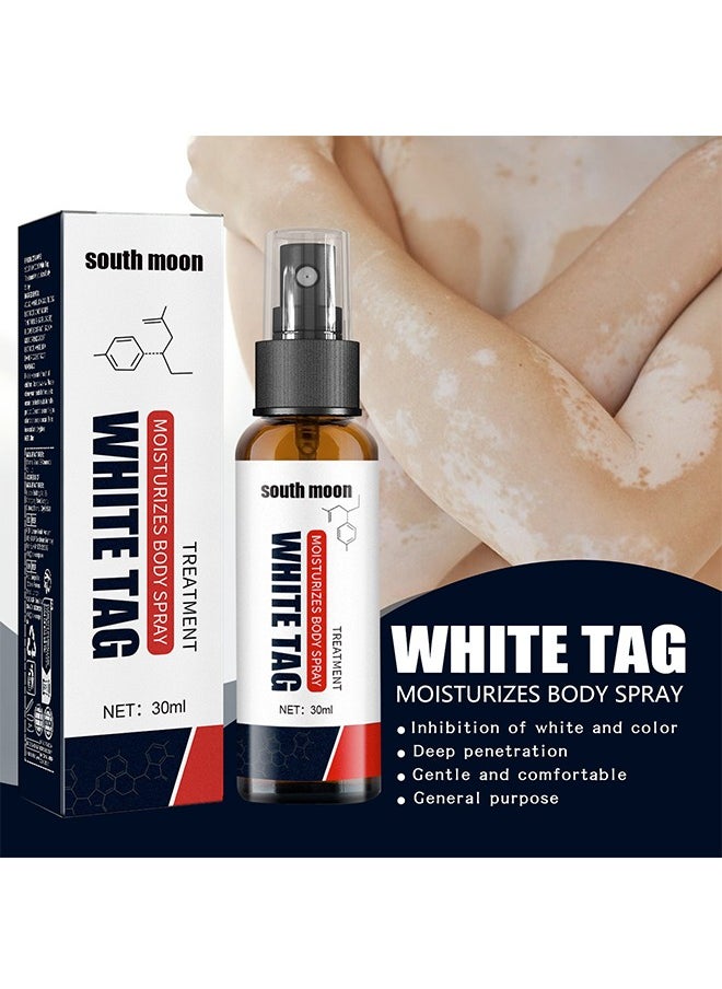 Treatment Moisturizes Body Spray White Tag,White Tag Spot Remover Spray Vitiligo Ointment, For Skin Vitiligo, Vitiligo Care Cream For Reduce White Spots Repair Spray 30ml