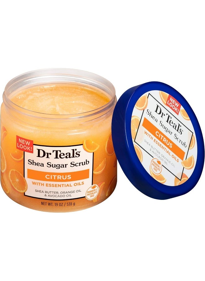 Shea Sugar Citrus Body Scrub 538 G