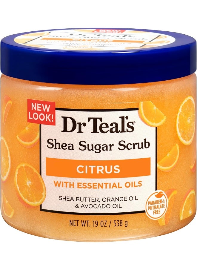 Shea Sugar Citrus Body Scrub 538 G