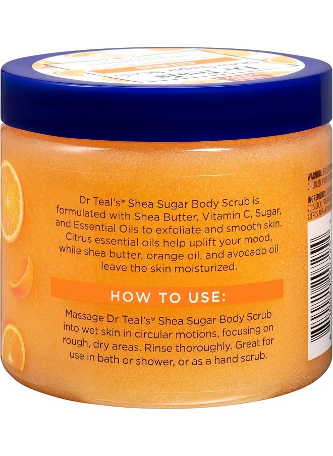 Shea Sugar Citrus Body Scrub 538 G