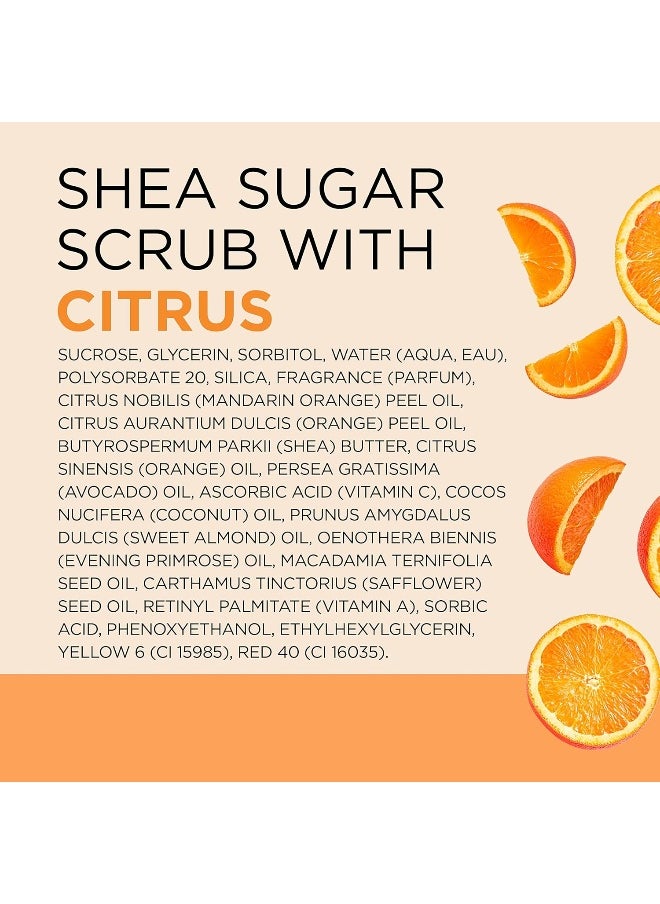 Shea Sugar Citrus Body Scrub 538 G