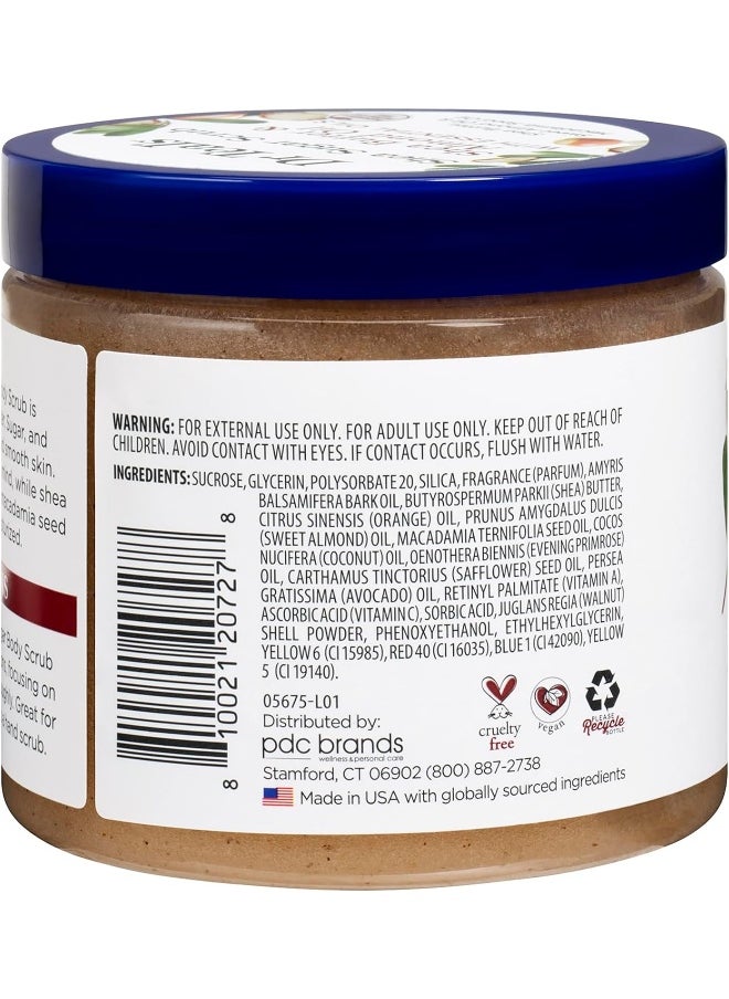 Shea Sugar Body Scrub Shea Butter & Almond Oil 538G