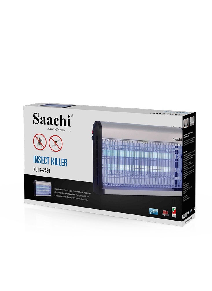 Saachi 30W Insect Killer Flying insects Eliminator - The Best Bug Zapper, Mosquitos & Flys Trap-indoor & Outdoor Use