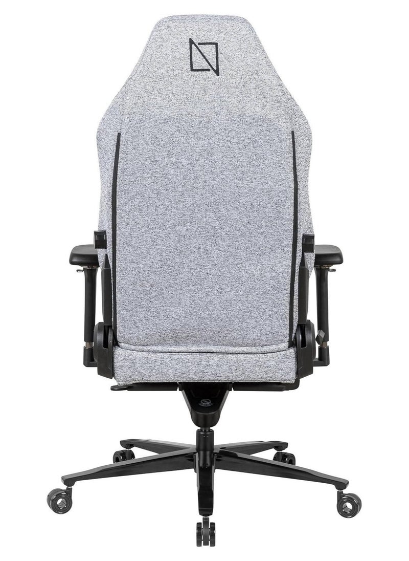 Apex Pro Max Ultra Weave High Back Gaming Chair, Lumbar Support, 4D Armrests, Magnetic Headrest, 155° Backrest Recline, 180kg Weight Capacity, Ultra Grey | APEX-PROMAX-UG