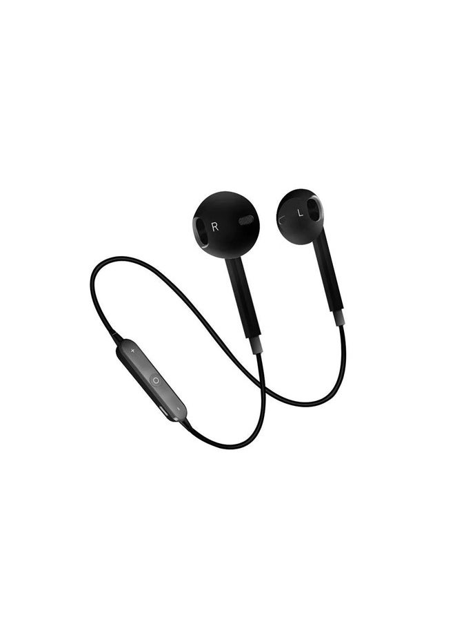 Bluetooth In-Ear Headphones With Mic Black