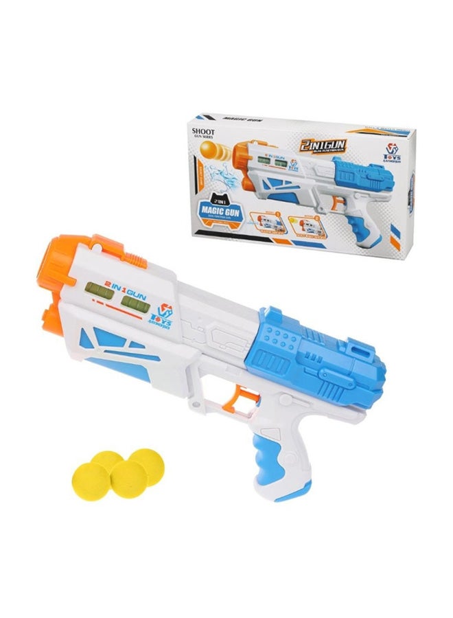 2 In 1 Gun Soft Ball Shooting