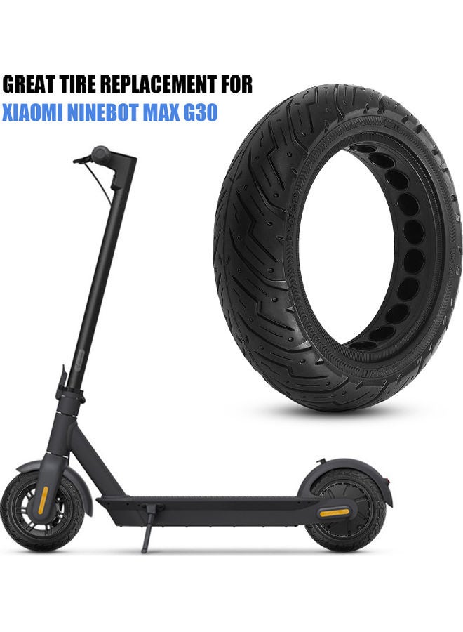 Rubber Tire With Honeycomb Hole For Xiaomi Ninebot Max G30 Electric Scooter