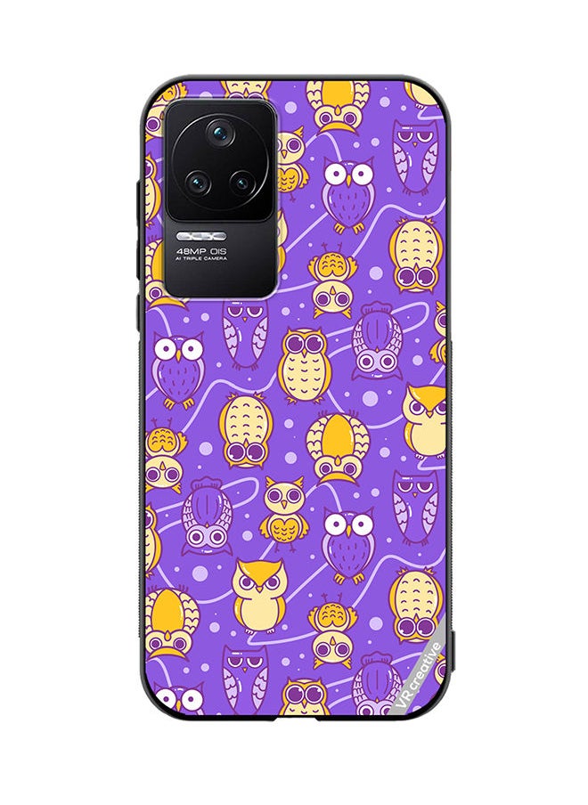 Protective Case Cover For Xiaomi Redmi K50 Pro Night Owl Design Multicolour