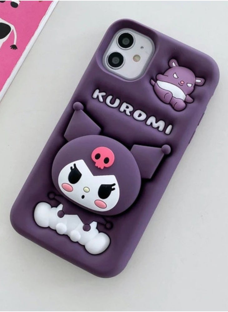 silicone Case for iphone 16  - violet