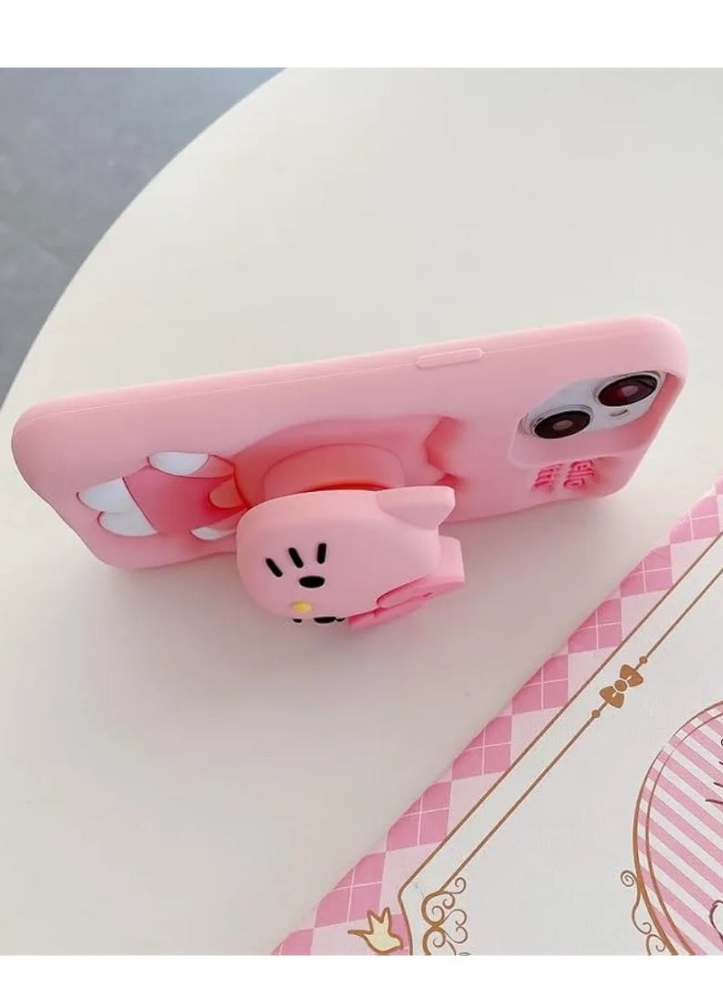 silicone Case for iphone 16 pro - pink