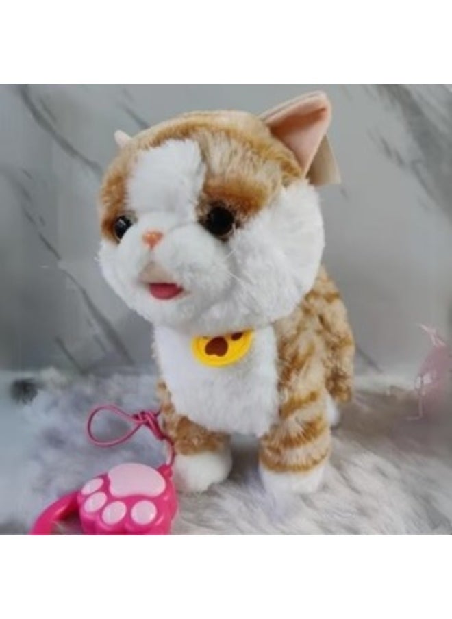 Cute Cat Plush Toy - Soft & Adorable Stuffed Animal for Kids, Cozy Home Decor, Perfect Gift for Cat Lovers, Plush Cushion, Fuzzy Toy for Children, Kawaii Cat Stuffed Toy