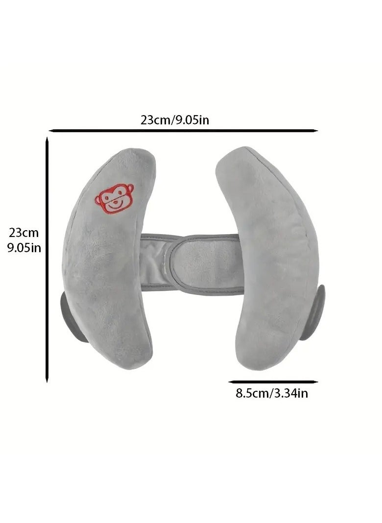 Comfortable Banana-Shaped Neck Pillow For Babies - Perfect For Strollers & Car Seats