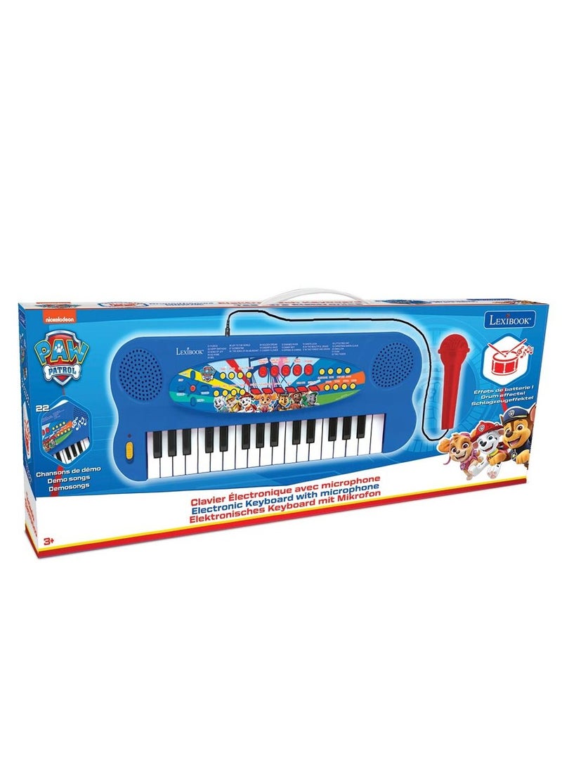 Lexibook Paw Patrol Electronic Keyboard with Mic