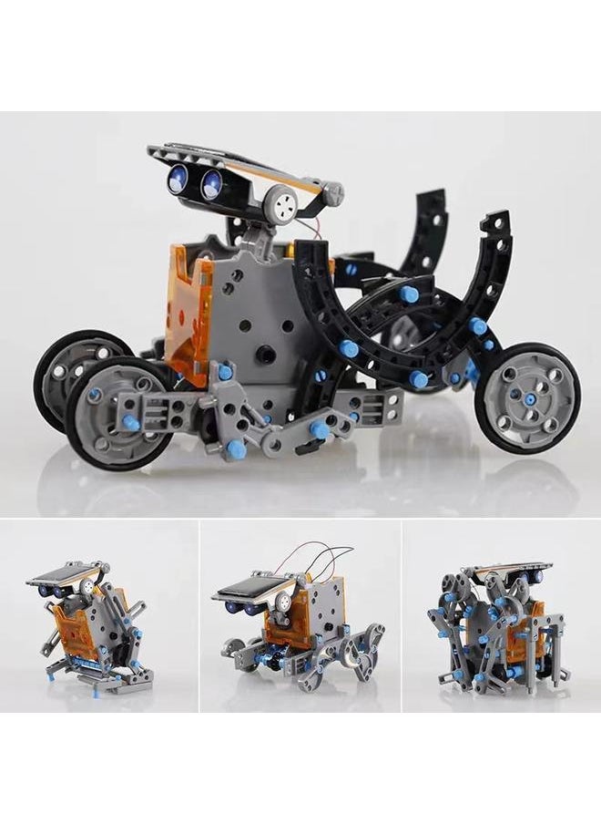 13-in-1 Smart DIY Solar Robots Assembly Toy Car